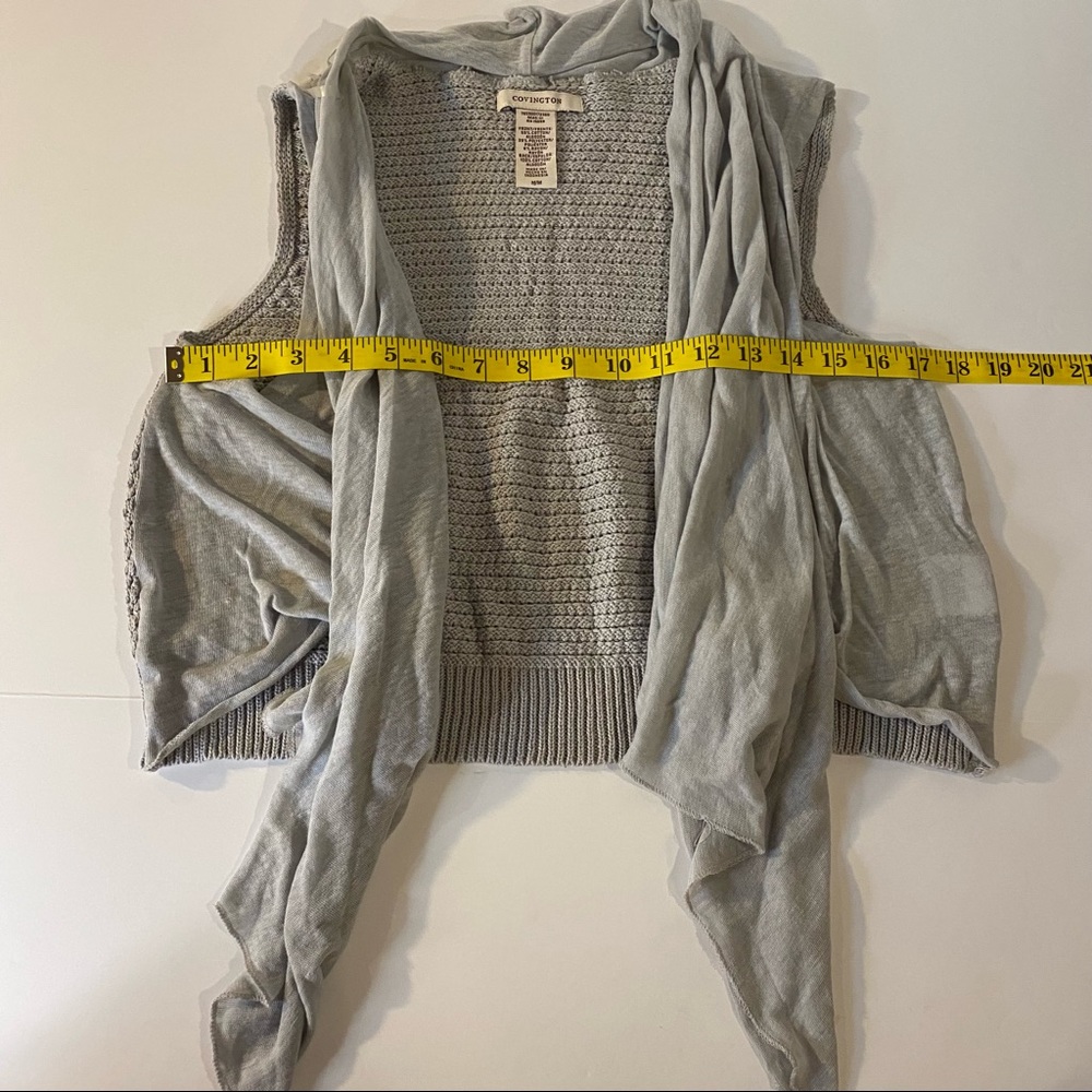 Covington Chiffon Wrap Cardigan - Picture 5 of 7